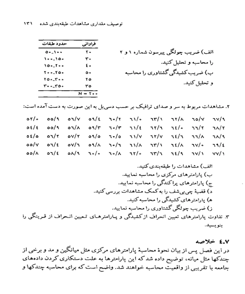 امار و کاربرد ان در مدیریت جلد اول - نمونه سوم - جزیره کتاب های الکترونیکی